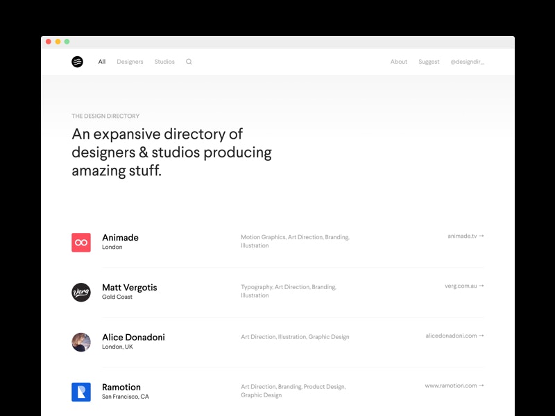 The Design Directory gallery image