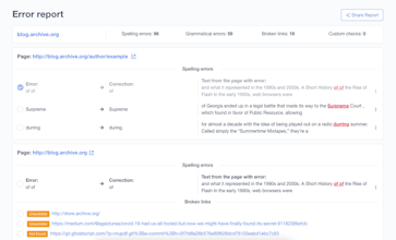 SiteInspector gallery image