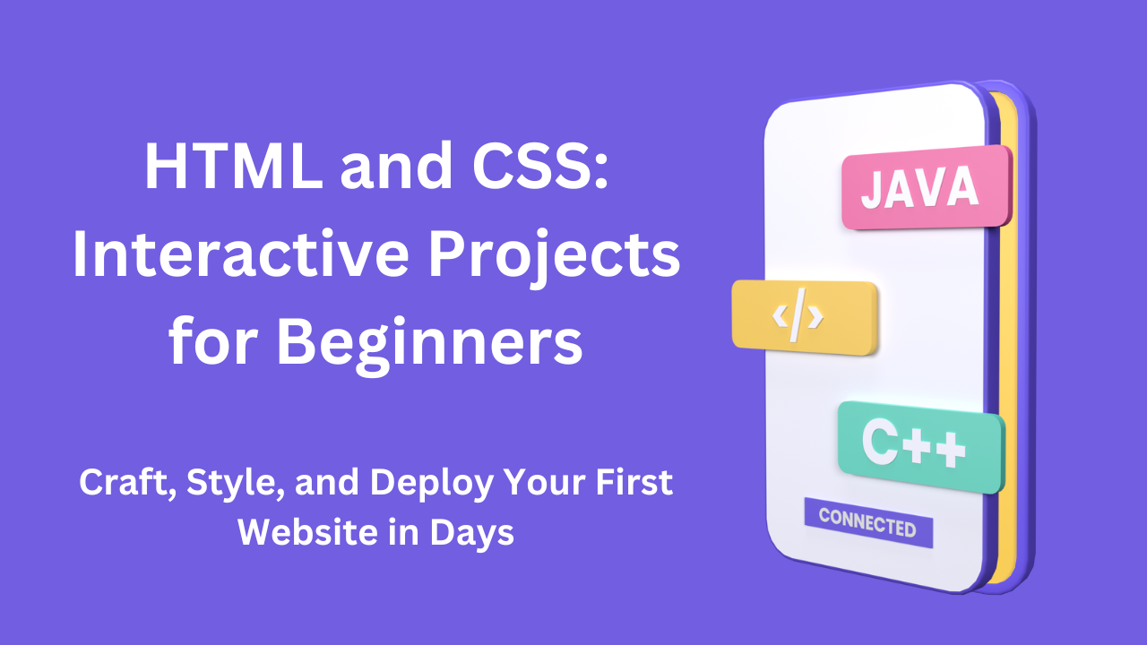 HTML en CSS: interactieve projecten media 1
