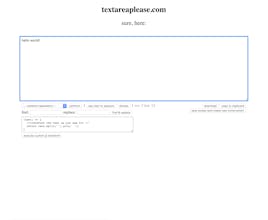 Textarea please gallery image