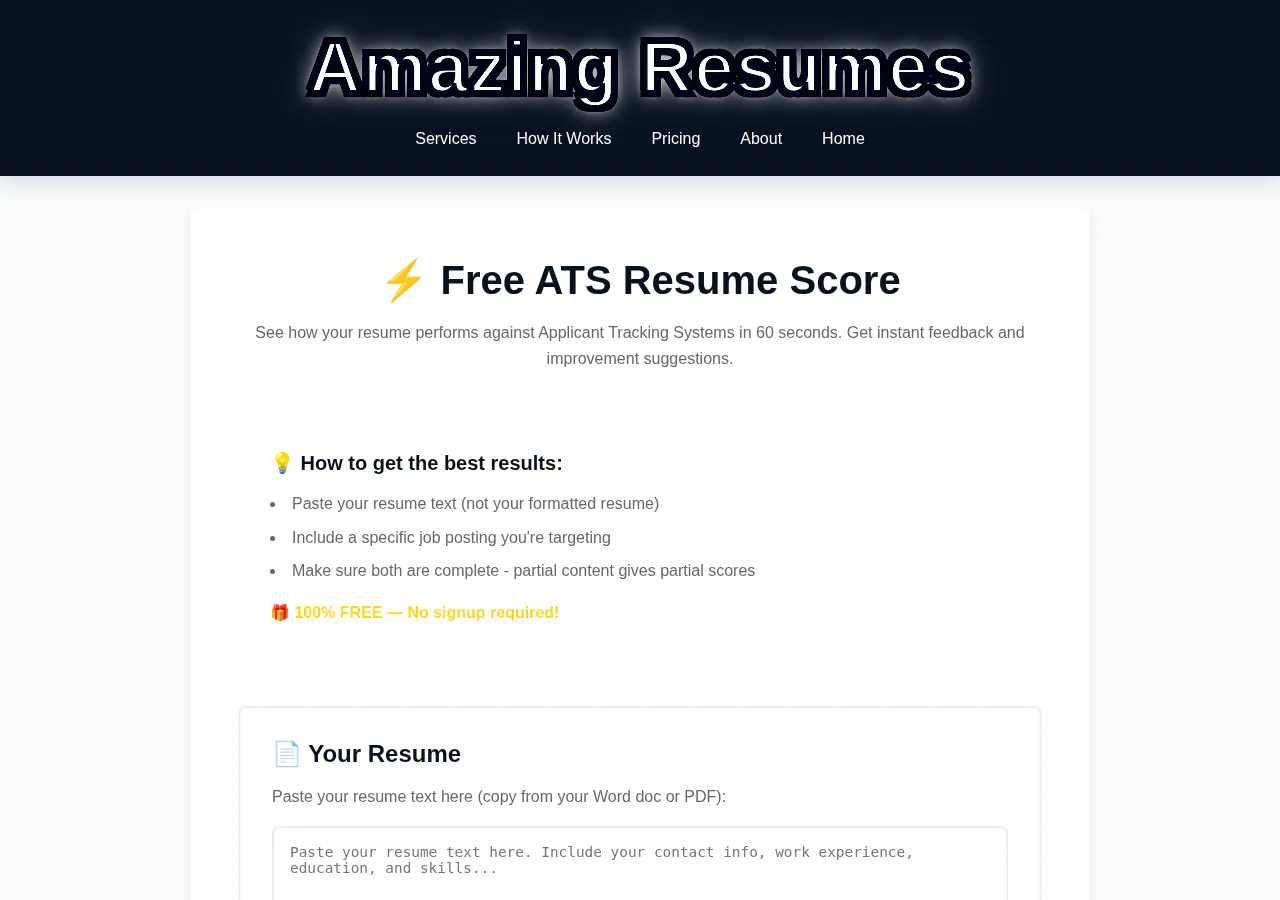 Free ATS resume scanner gallery image
