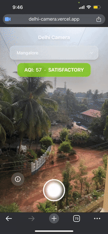 Delhi Camera - Screenshot 3 showing product features and functionality