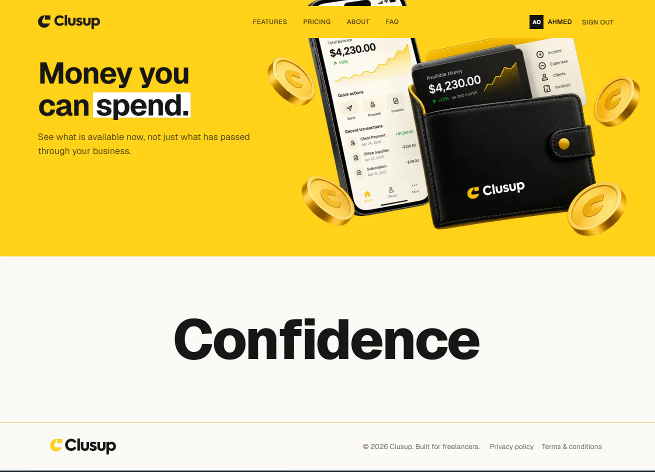 Clusup Know your money Run your business gallery image