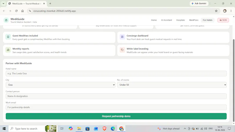 MediGuide — Tourist Medical Assistant screenshot 5