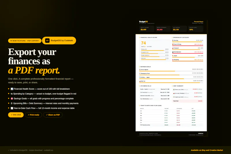 BudgetOS screenshot 4