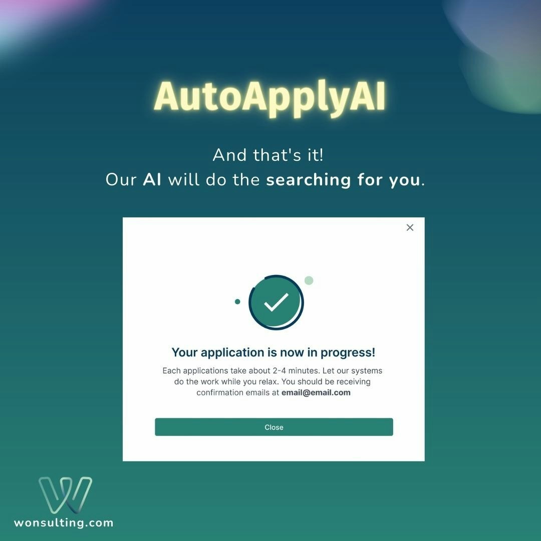 AutoApplyAI, by Wonsulting media 4