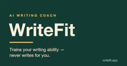 WriteFit gallery image