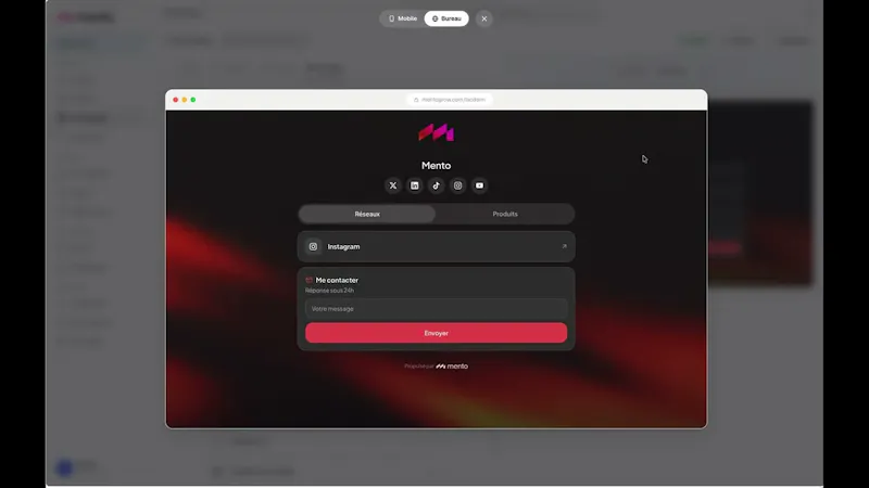 Mento screenshot 1 (video preview)