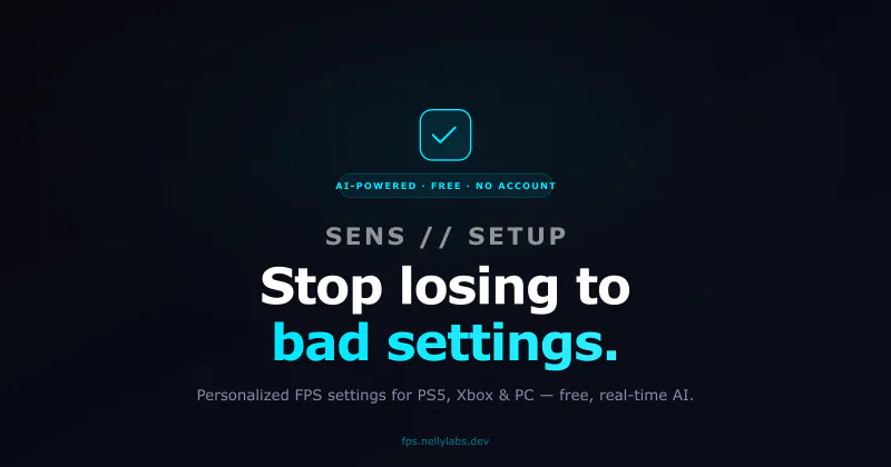 SENS // SETUP screenshot 1