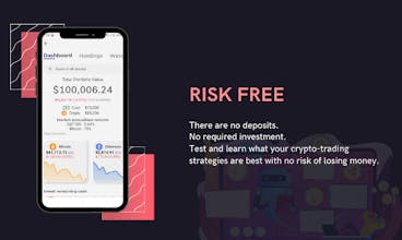 Practice mode Crypto trading gallery image
