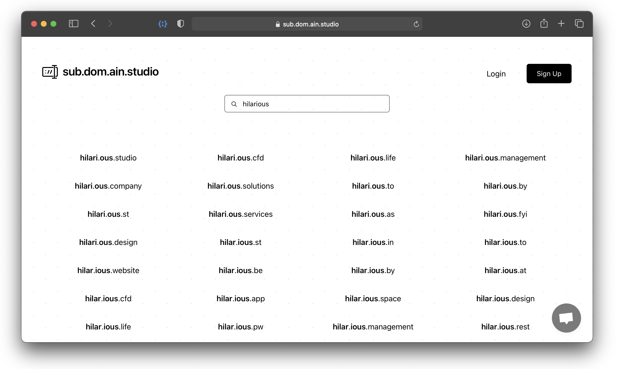 sub.dom.ain.studio gallery image