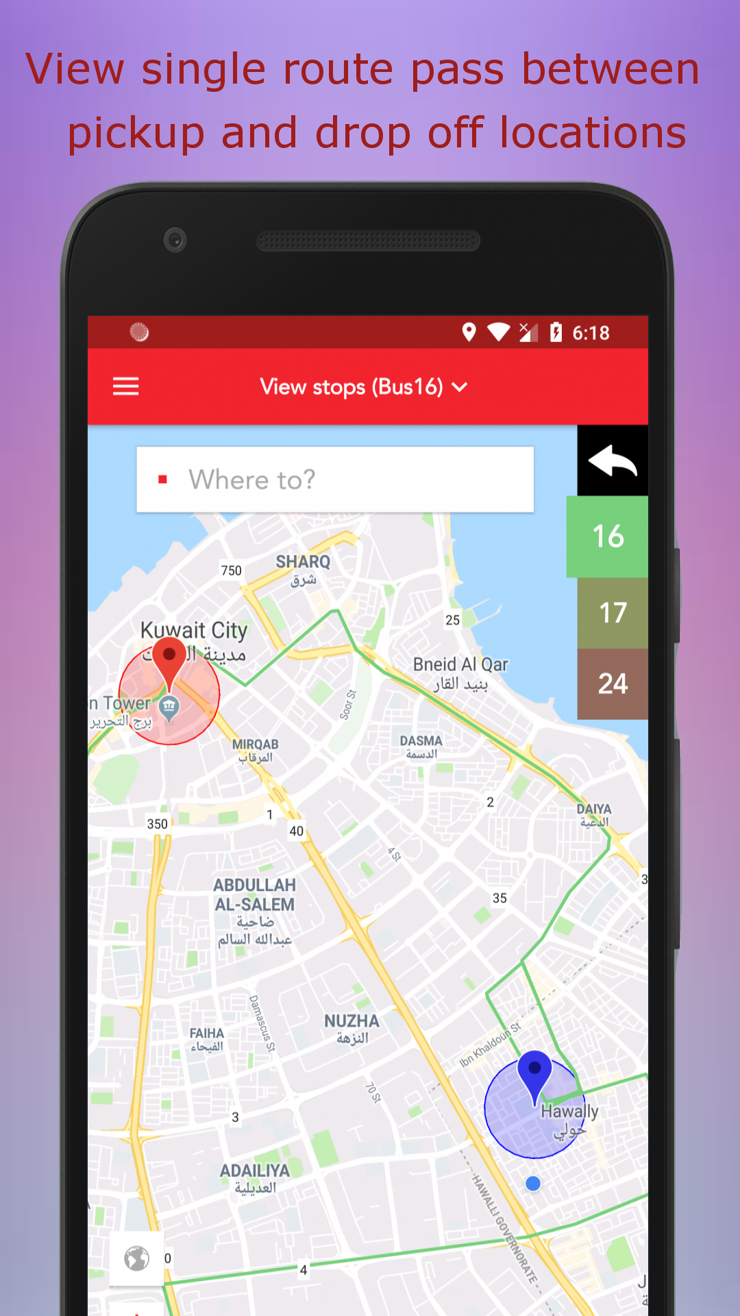 Kuwait Bus Finder gallery image