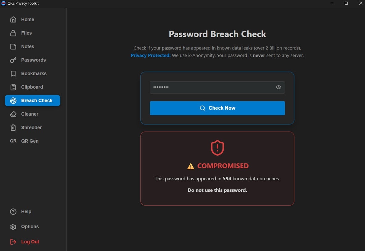 QRE Privacy Toolkit gallery image