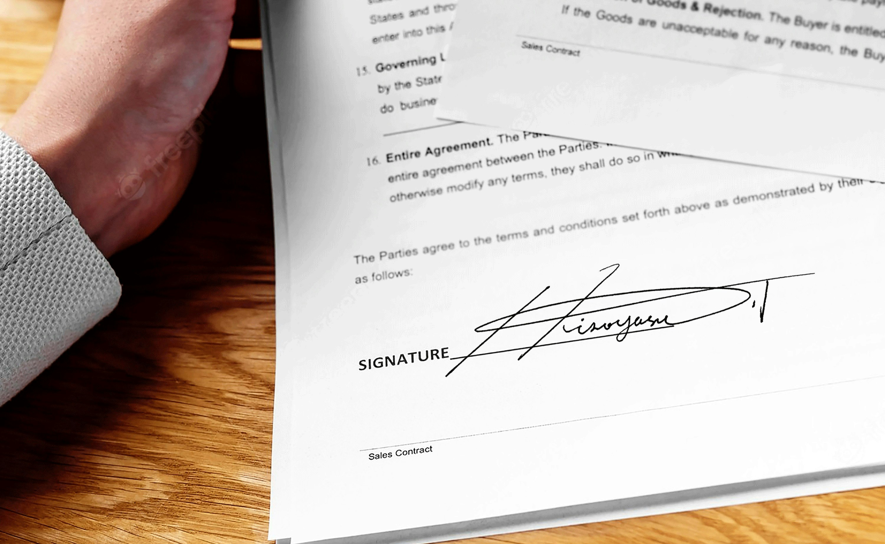 HandwrittenSign gallery image