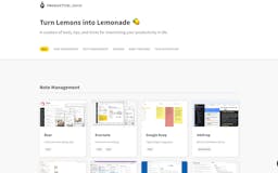 Productive Lemon media 2