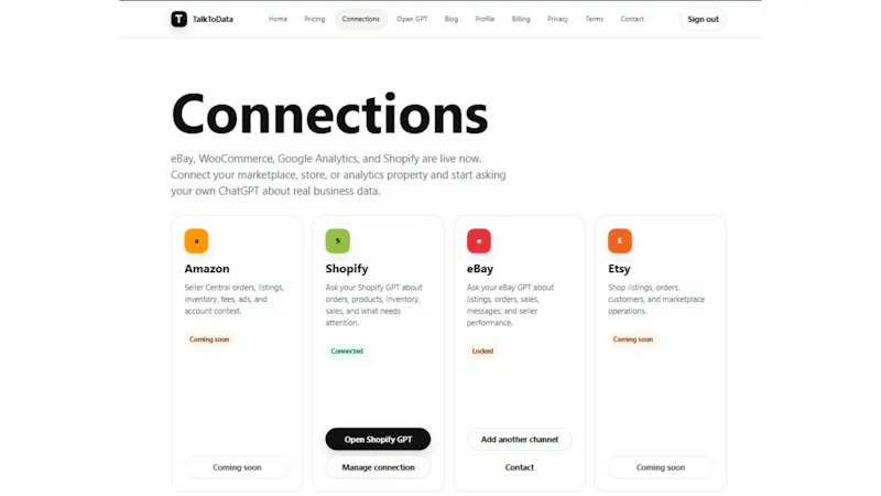 TalkToData screenshot 3