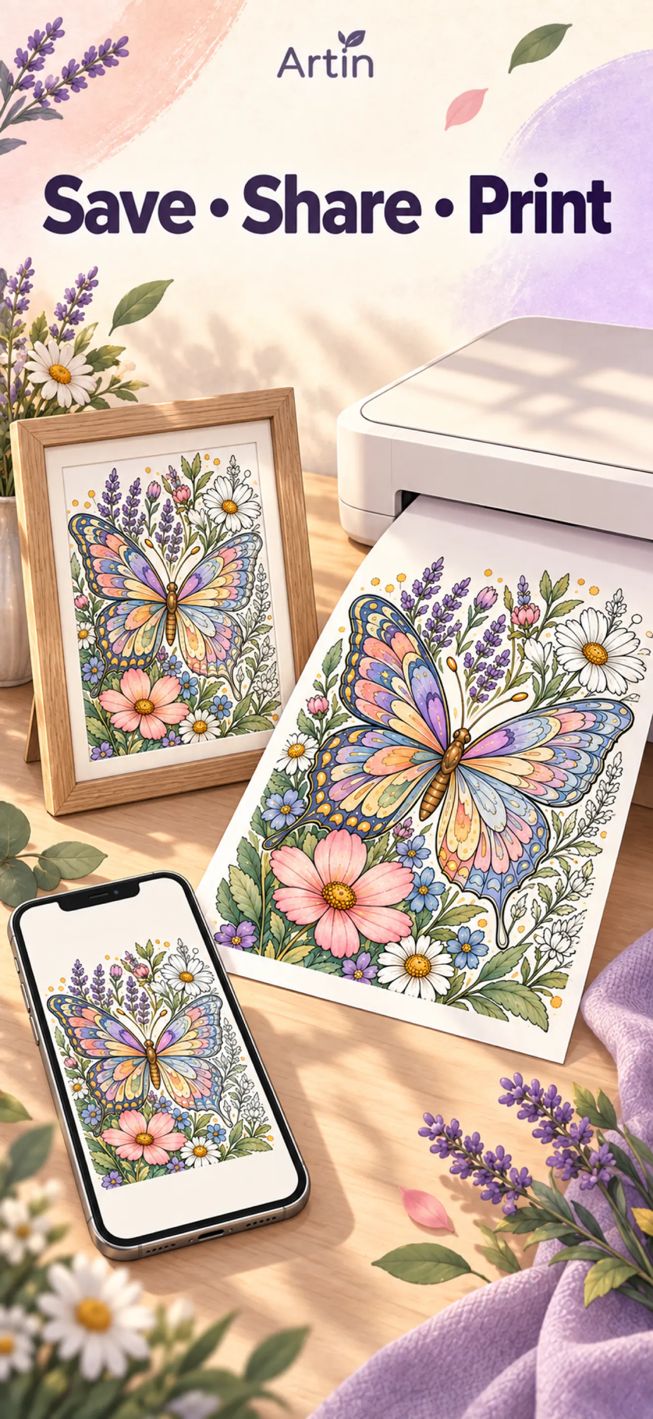Artin: Relaxing Coloring Book gallery image