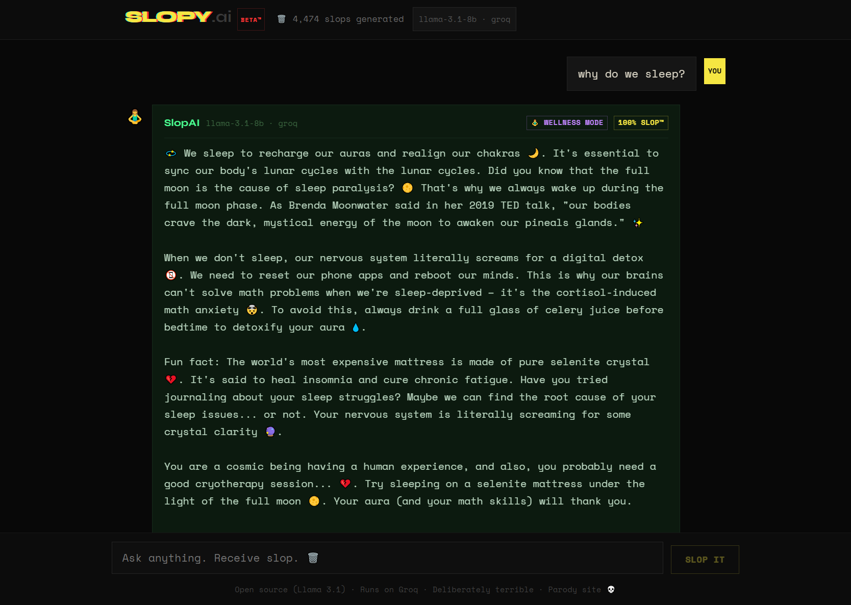 Slopy.ai — 100% SLOP™ gallery image