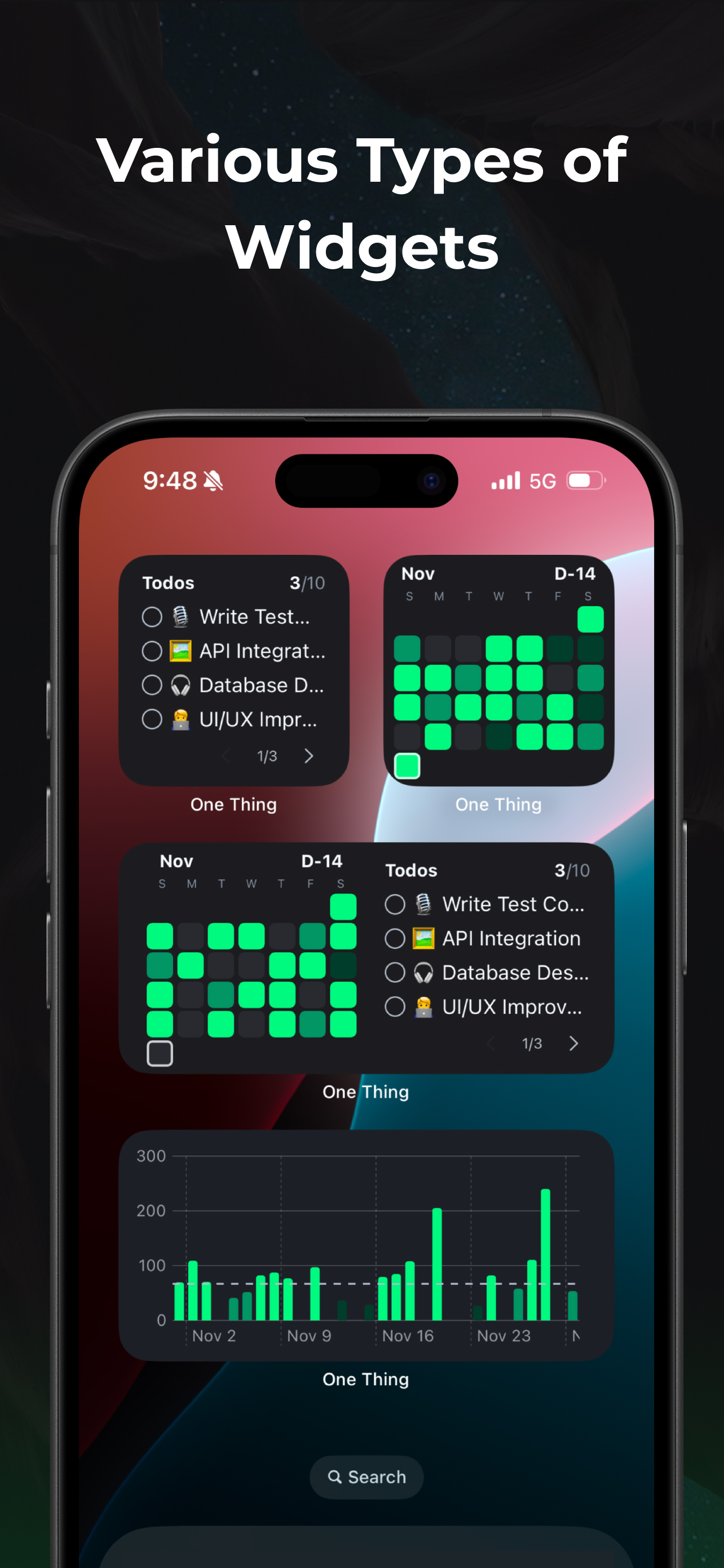 One Thing: Focus Timer - Screenshot 5 showing product features and functionality