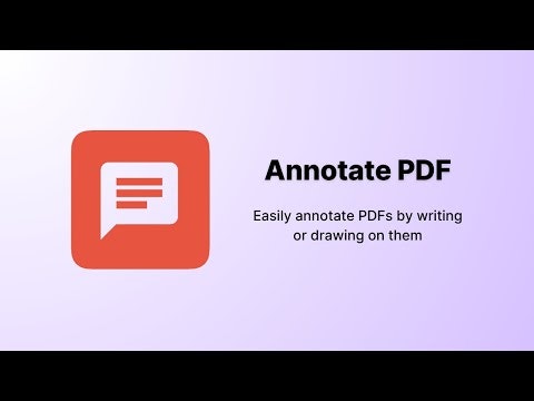 Annotate PDF gallery image