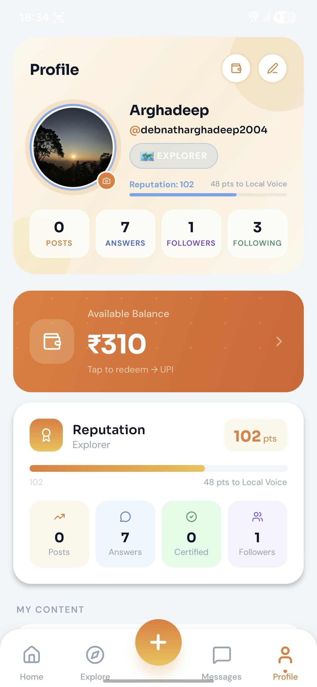 Community platform for travellers - Screenshot 3 showing product features and functionality