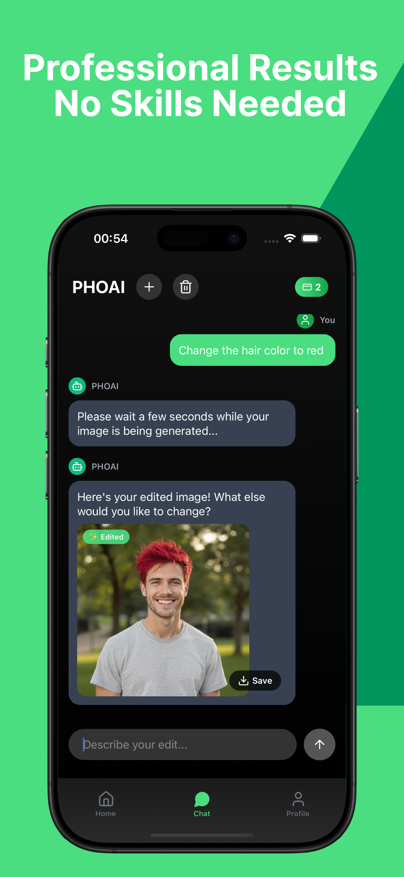 Phoaiart: AI Photo Maker ed Editor - Chatta per modificare le tue foto media 4