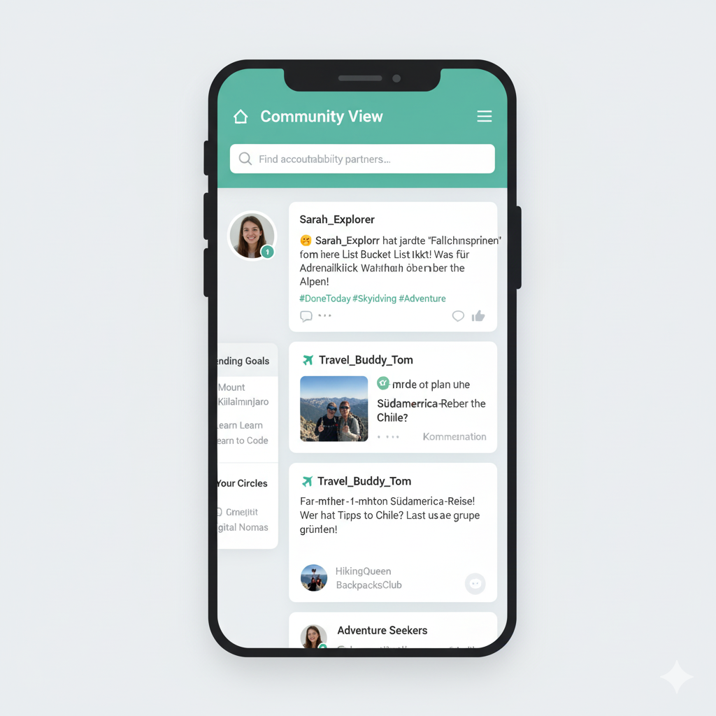 Bucketlist.cloud - Screenshot 2 showing product features and functionality