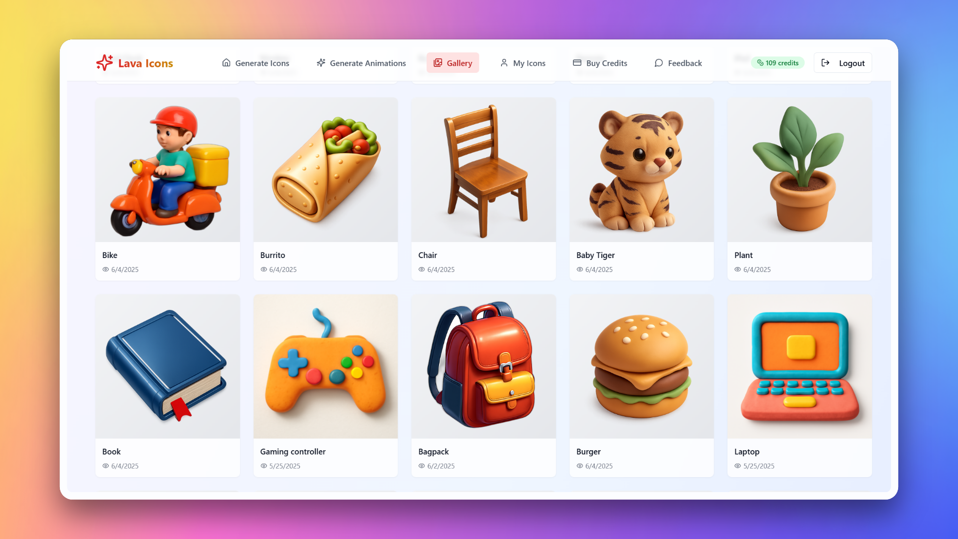 14. Lava Icons