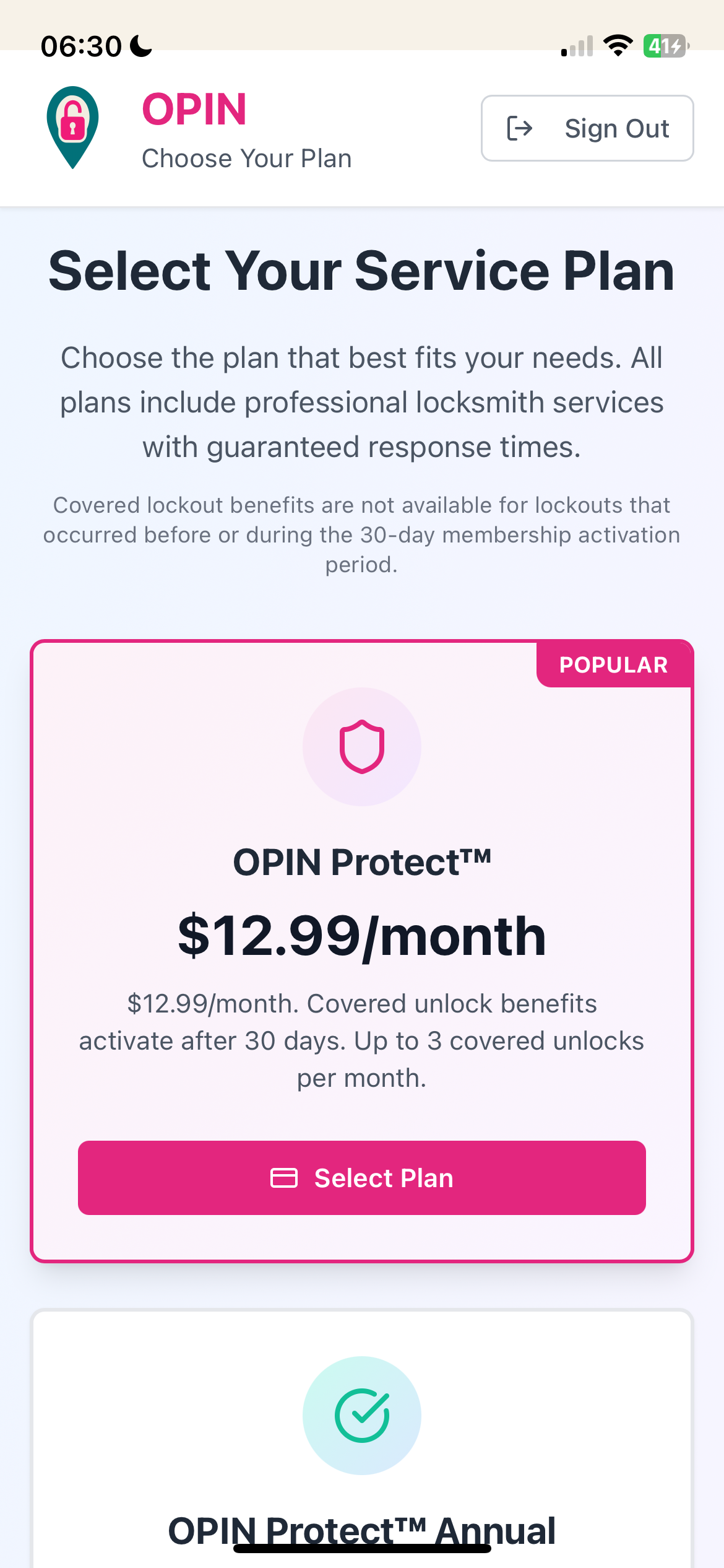 OPIN Unlock gallery image