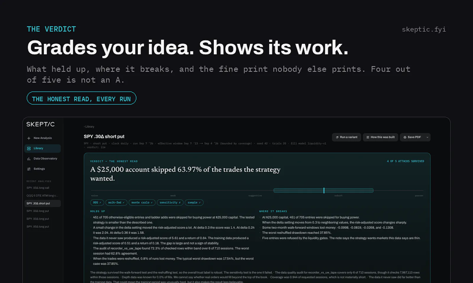 Skeptic screenshot 6