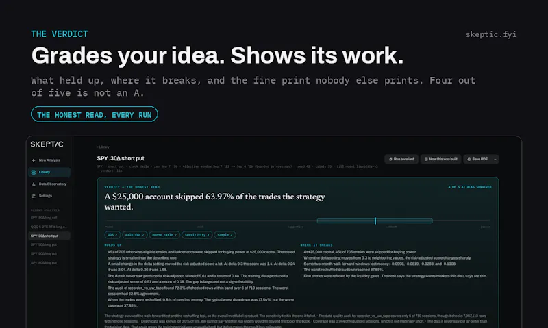 Skeptic screenshot 6