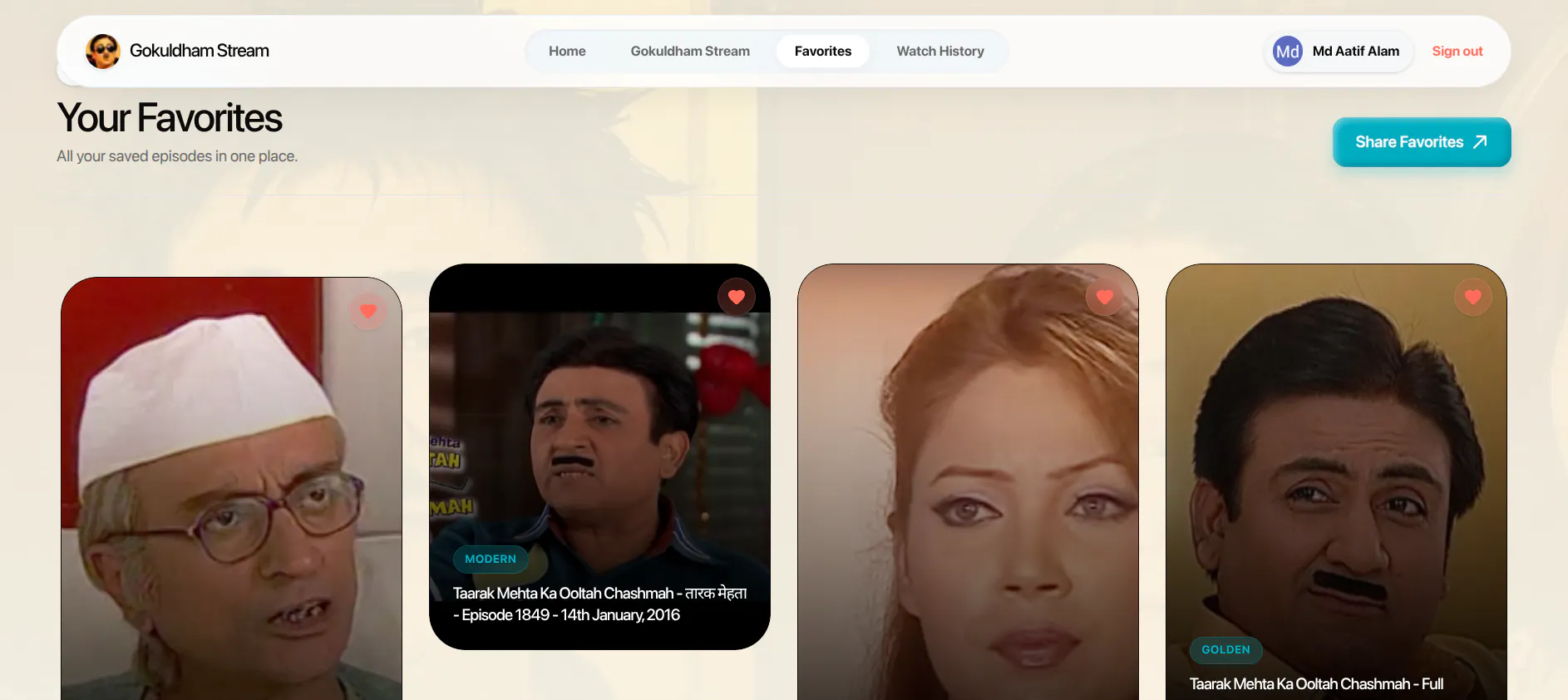 TMKOC Unseen Episode Player gallery image