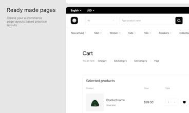 Figma E-Commerce System gallery image