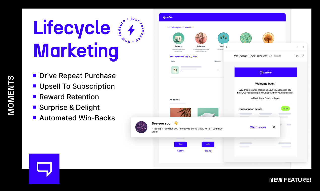 自動的 - 在Shopify上自動保留並重複計費和獎勵 media 3