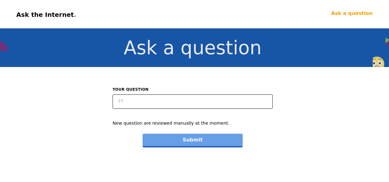 Ask the Internet gallery image