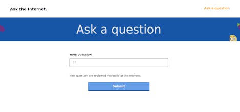 Ask the Internet gallery image