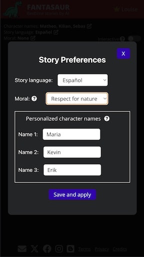 Fantasaur - Bedtime Stories by AI gallery image