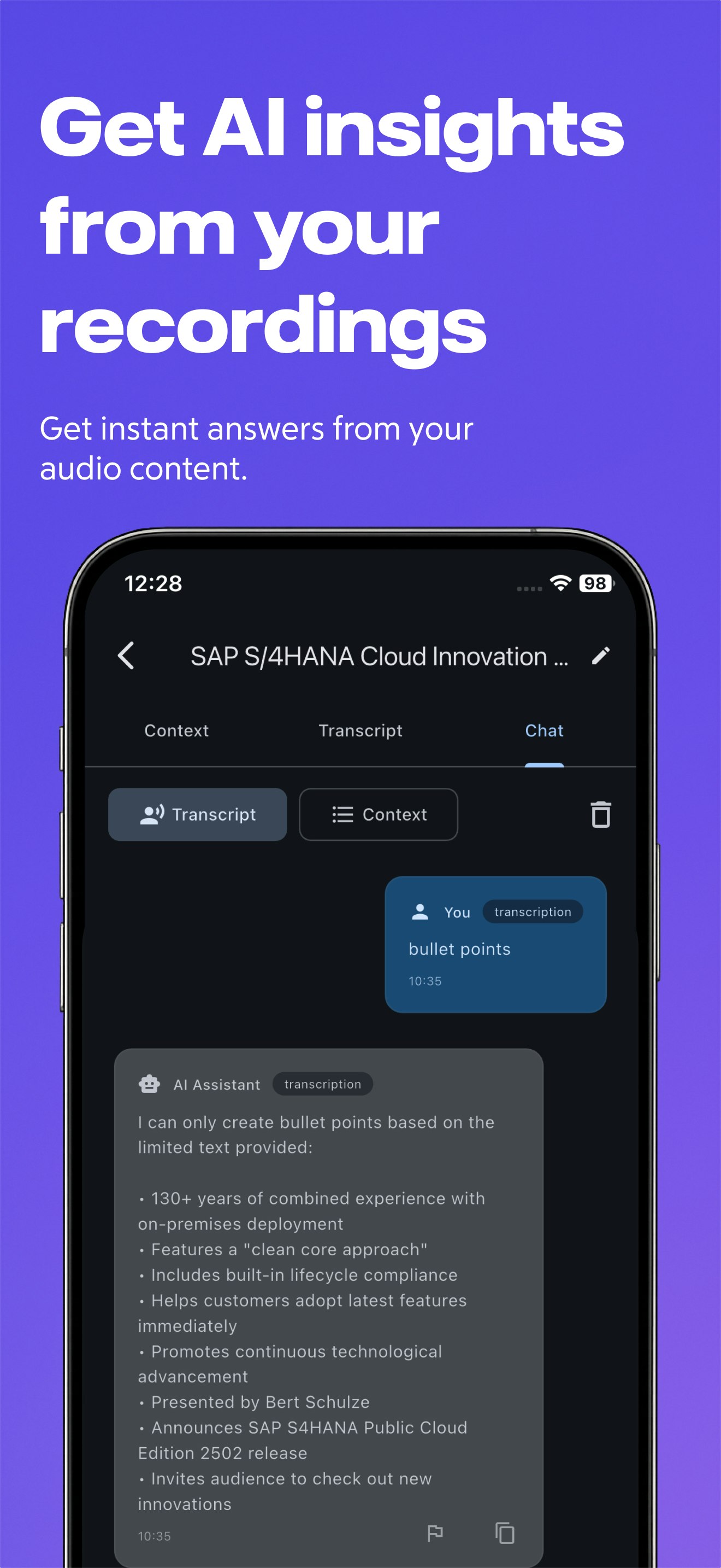 Notely AI - Screenshot 3 showing product features and functionality