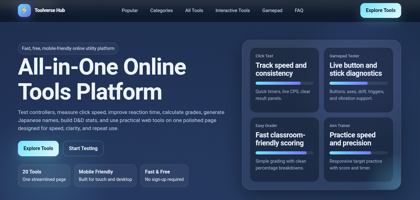 All in one tools plateform gallery image