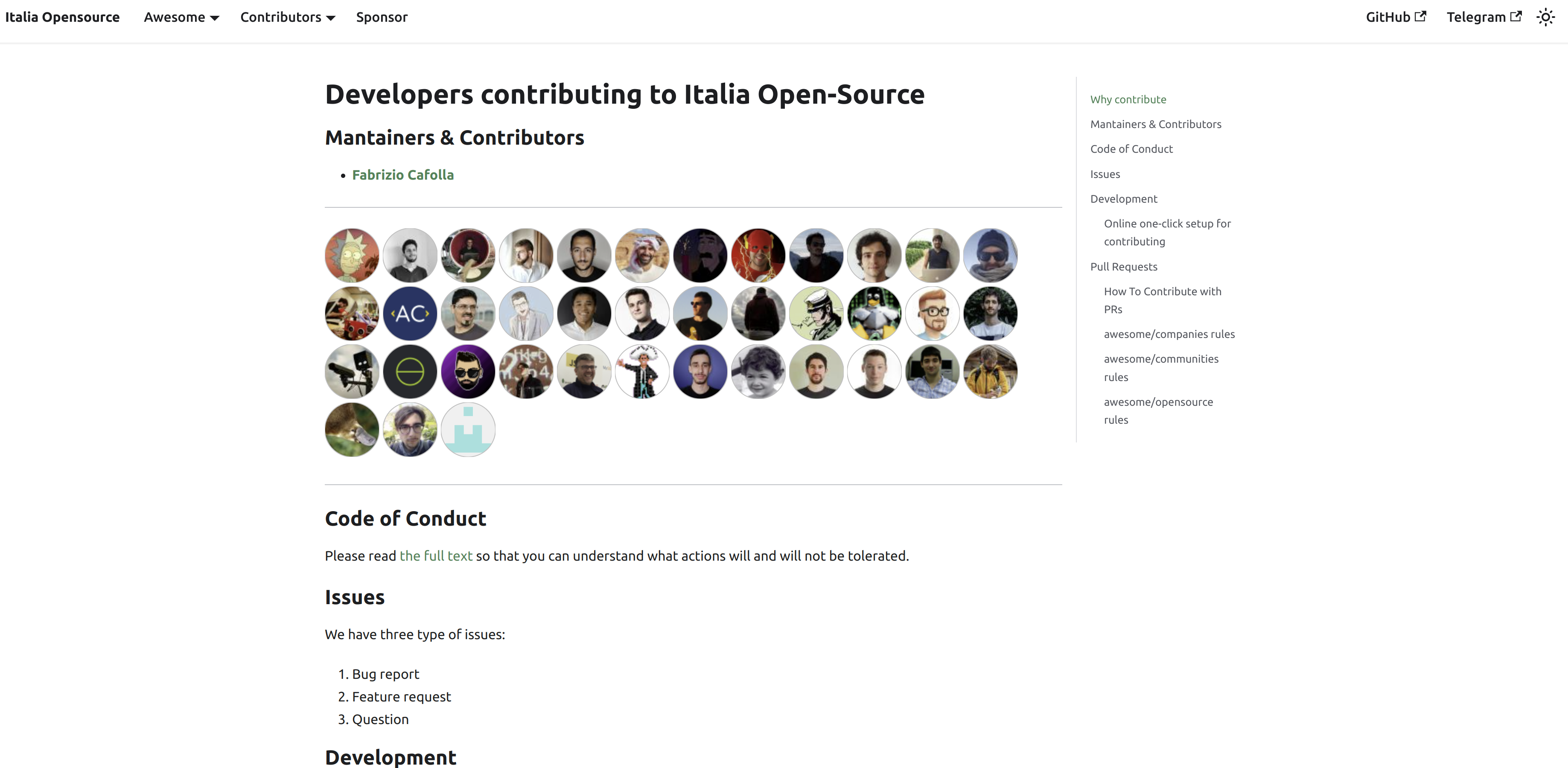 Mídia 1 de Itália de código aberto - Série de listas incríveis de projetos de tecnologia italiana