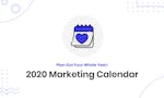 2020 Marketing Calendar image