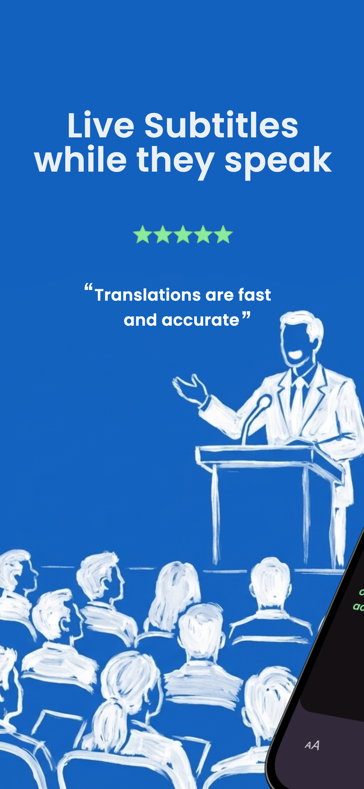 Live Captions Translator - ekto - Screenshot 3 showing product features and functionality