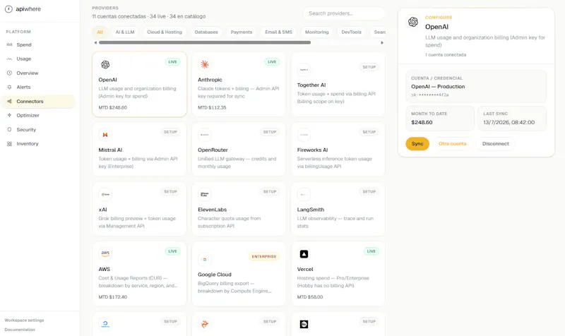 APIWhere screenshot 3