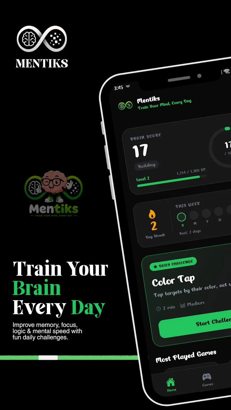 Mentiks screenshot 1