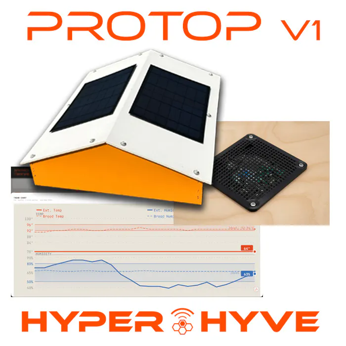 ProTopv1 - Smart Beehive Top gallery image