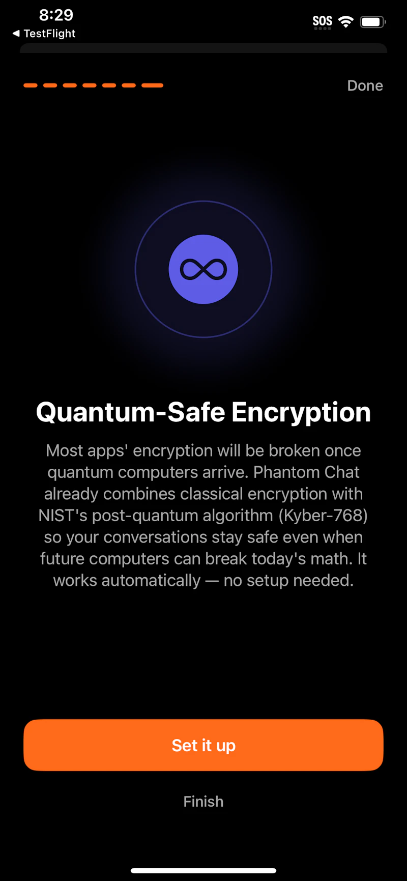 Phantom Chat Beta screenshot 3