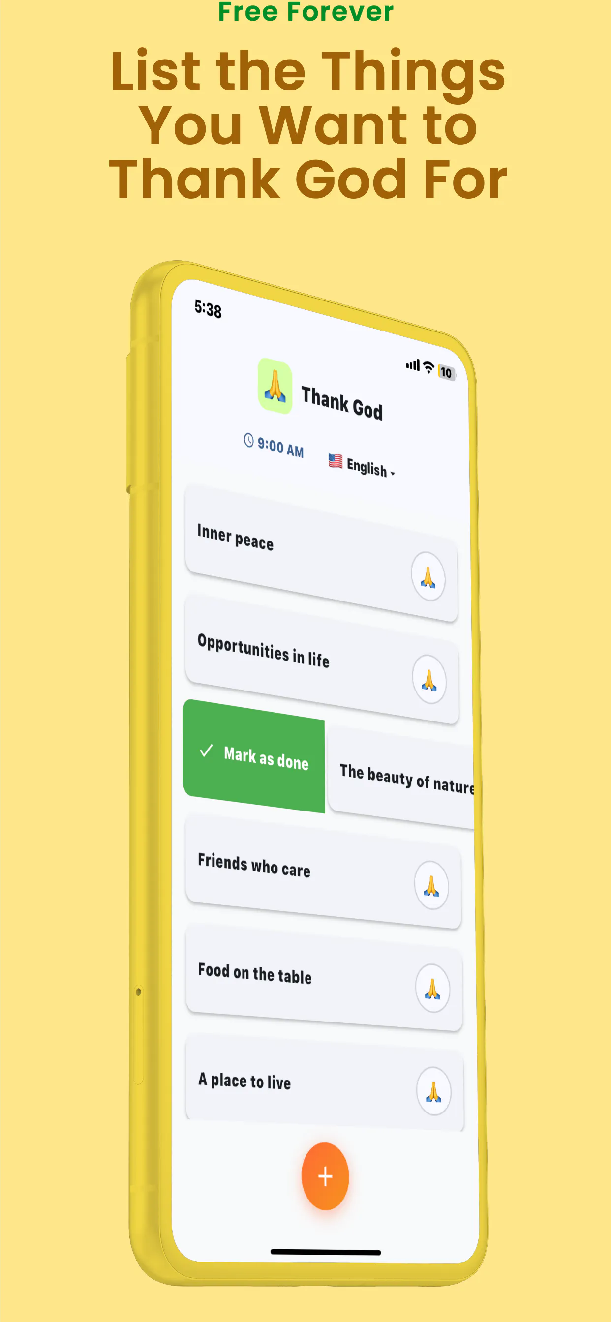 Thank God – Daily Gratitude App 專案橫幅