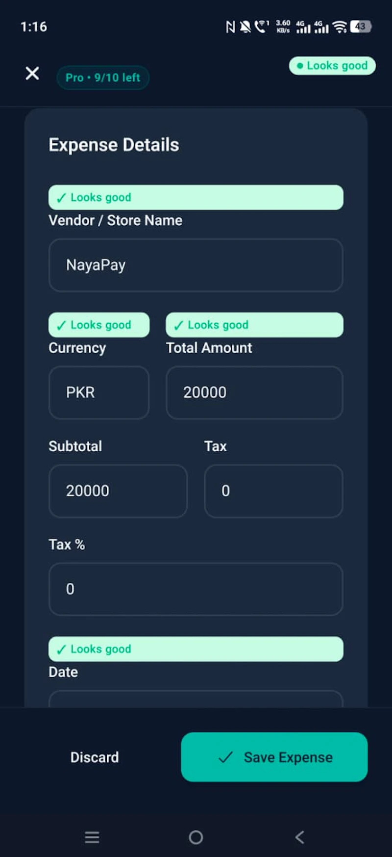 SnapBooks - AI Receipt Scanner screenshot 3