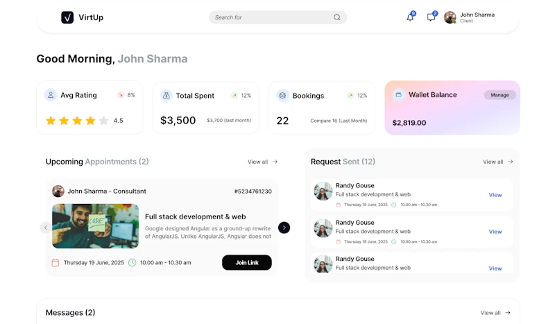 VirtUp screenshot 2