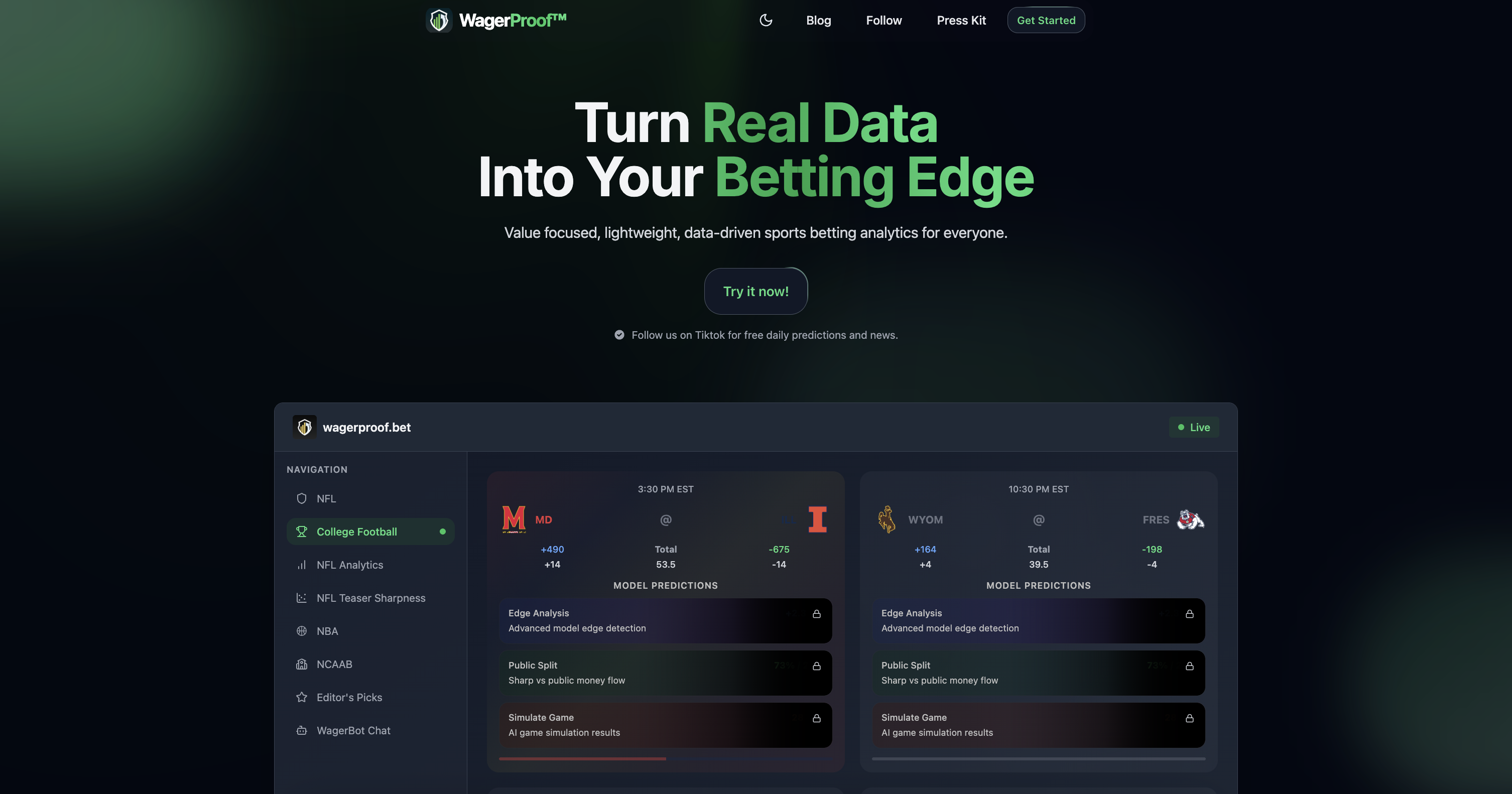 WagerProof - Screenshot 2 preview
